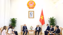 Thủ tướng tiếp Chủ tịch Tập đoàn J.P.Morgan