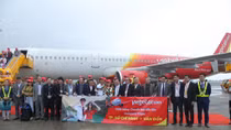 VietjetAir chính thức mở đường bay Vân Đồn - TP HCM