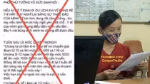Phạt ngưới phụ nữ đăng tin sai về phát ngôn của Phó Thủ tướng