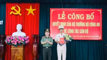 Bộ Công an điều động, bổ nhiệm tân Trưởng Công an thành phố Tam Kỳ