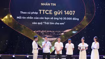 Hơn 4,5 tỷ đồng ủng hộ chương trình “Trái tim cho em” sau 2 tháng phát động