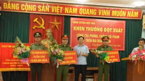 Thưởng nóng các đơn vị làm rõ hai vụ án hình sự đặc biệt nghiêm trọng