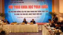 Cấp thiết củng cố, phát triển lực lượng lý luận, phê bình văn học, nghệ thuật