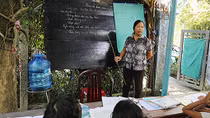 Lớp học miễn phí của cô Thanh