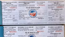Dùng vé xe khách giả để trốn thuế, cơ quan quản lý ở đâu?