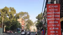 Ðường Lê Hồng Phong ngày giáp Tết