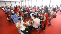 Tiếp nhận hơn 1.000 đơn vị máu từ Lễ hội Xuân hồng tại Thanh Hóa