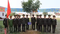 Công an Nghệ An phát động Tết trồng cây "Đời đời nhớ ơn Bác Hồ"