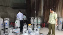 Phát hiện nhiều điểm sang chiết gas trái phép