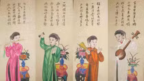 Thú chơi tranh Tết