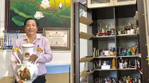 Chuyện về người “yêu bút” ở xứ Trầm Hương