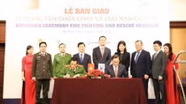 Trang bị phương tiện cho lực lượng Cảnh sát PCCC và CNCH
