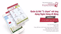 Quản lý thẻ “1 chạm” với Agribank E-Mobile Banking
