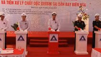 Khởi công dự án tiền xử lý dioxin tại sân bay Biên Hòa