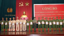 Công an Hà Nam điều động cán bộ tăng cường cơ sở