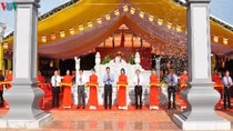 Khánh thành Đền thờ Bác Hồ và các Anh hùng liệt sỹ