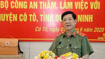 Thứ trưởng Nguyễn Văn Sơn làm việc tại Quảng Ninh