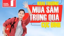 Mua sắm khai trường, trúng thưởng iPhone 6