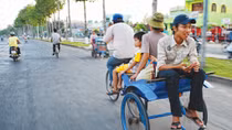Xe lôi ở Sa Rài