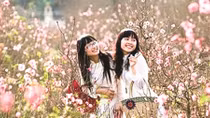 Bước chậm giữa mùa xuân