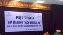 Nhà báo nữ bàn về trách nhiệm xã hội của người làm báo