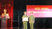 Bộ Tư lệnh Cảnh sát Cơ động Bộ Công an sơ kết 6 tháng đầu năm 2016