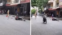 Hai cô gái trẻ bị thương nặng sau khi va chạm với xe tải