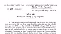 Hủy bỏ quyết định xem xét kỷ luật 13 cán bộ liên quan đến gian lận thi cử