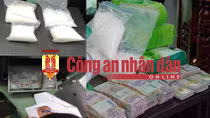 "Ngụy trang" ma túy trong các gói trà vận chuyển từ Campuchia về Việt Nam