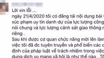 Phạt 7,5 triệu đồng nam thanh niên xúc phạm lực lượng Công an trên MXH