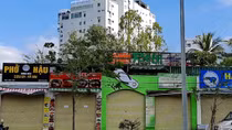 Nhiều cửa hiệu ở phố biển Nha Trang vắng bóng du khách Trung Quốc