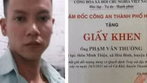 Khen thưởng công dân thứ hai tham gia bắt đối tượng giết người, truy nã đặc biệt