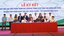 Kết nối các sản phẩm OCOP khu vực Miền Trung - Tây Nguyên 