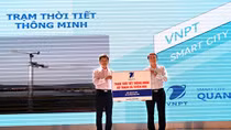 VNPT trao tặng UBND tỉnh Quảng Bình 2 Trạm thời tiết thông minh 