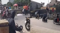 Đi xe máy băng qua đường sắt va chạm với tàu hoả, người phụ nữ tử vong