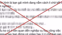 Tung tin bạn gái bị quấy rối tại khu cách ly, nam thanh niên "phải nộp" phạt