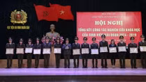 Học viện ANND tổng kết công tác nghiên cứu khoa học trong sinh viên 