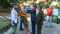 Bộ trưởng Tô Lâm đặt vòng hoa tại tượng đài Hồ Chí Minh ở Cuba