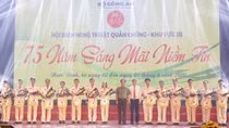 Khai mạc Hội diễn Nghệ thuật quần chúng CAND năm 2020 khu vực III