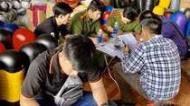 Cơ sở sản xuất hàng giả có quy mô lớn trong căn nhà không số