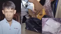 Nam thanh niên chạy ôtô 7 chỗ vận chuyển heroin
