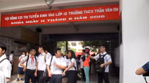 Thí sinh phấn khởi vì đề tiếng Anh vừa sức