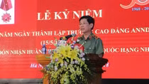 Trường Cao đẳng ANND I đón nhận Huân chương Bảo vệ Tổ quốc hạng Nhất