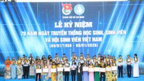Kỷ niệm 70 năm Ngày truyền thống học sinh, sinh viên 