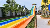 Tháo dỡ công trình sai phạm tại Công viên nước Thanh Hà