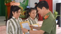 Thứ trưởng Nguyễn Văn Sơn dự lễ công bố Quyết định giảm án tại Trại giam Long Hòa