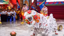 Ngắm các màn trình diễn duyên dáng, táo bạo nhất Liên hoan Lân Sư Rồng 2018