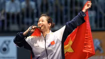 "Hot girl" Dương Thuý Vi "mở hàng" HCV cho Việt Nam tại SEA Games