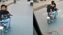 Mâu thuẫn với tài xế xe tải, mang đinh rải trên đường như trong “phim”