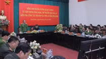 Đoàn kiểm tra số 2 của Bộ Công an làm việc tại Công an tỉnh Thái Bình 